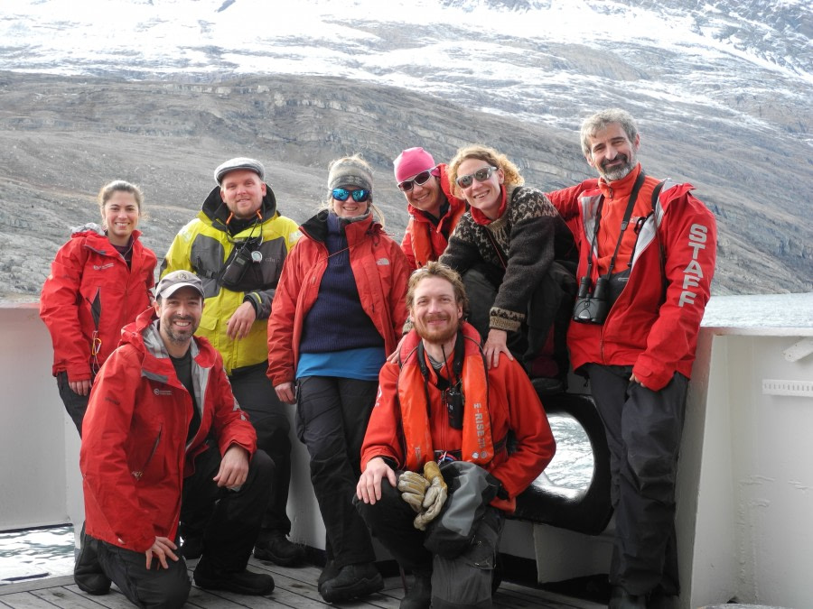 Ausschiffung in Akureyri (Island)