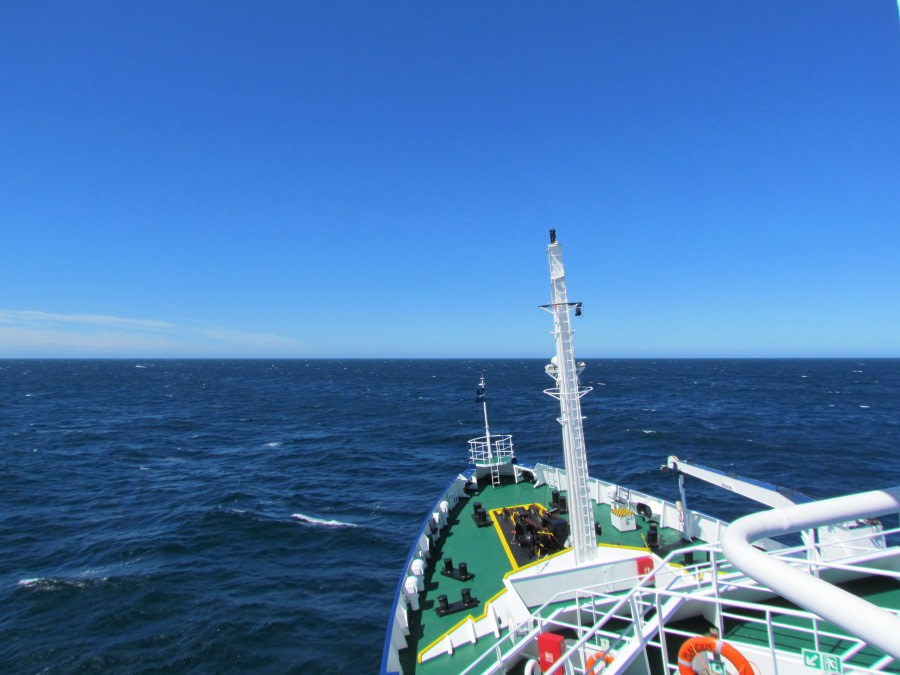 At Sea Sailing to the Falkland Islands