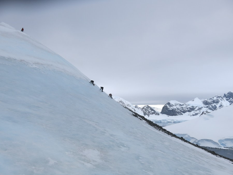 TRIP LOG OTL21-17, Day 4 Owen Samuel guiding on Spigot Peak, Antartcica. Image Tim Blakemore_© Oceanwide Expeditions.jpg