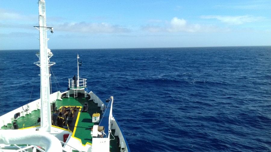 Auf hoher See in der Drake Passage