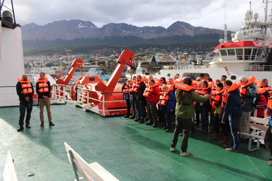 Embarkation, Ushuaia