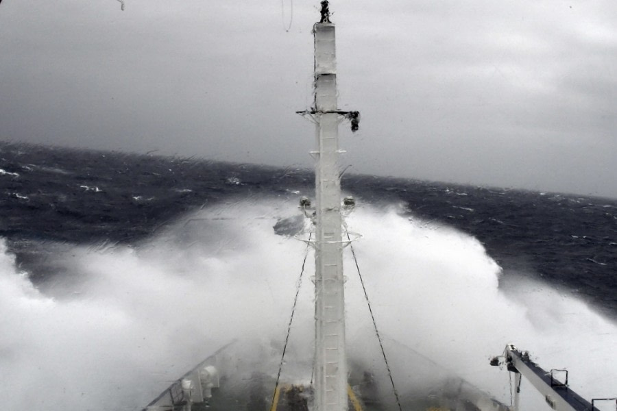 At Sea Drake Passage Southward