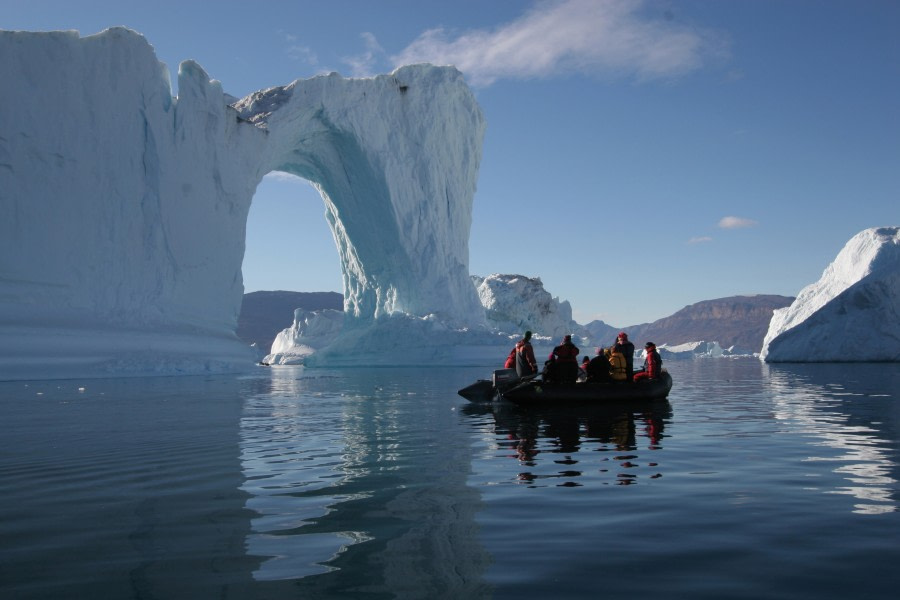 Zodiac cruising, Scoresby Sund, Greenland © Oceanwide Expeditions.jpg