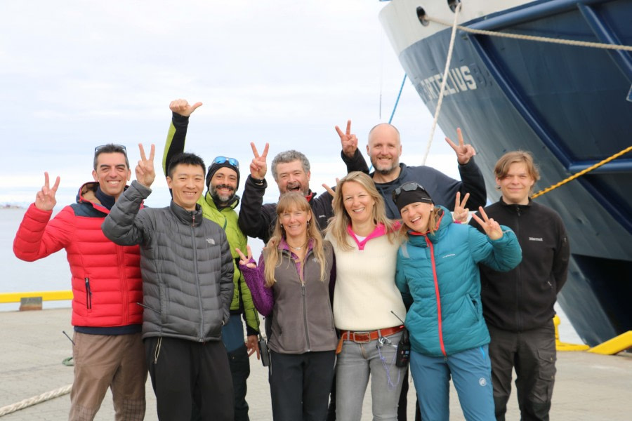 Disembarkation, Longyearbyen