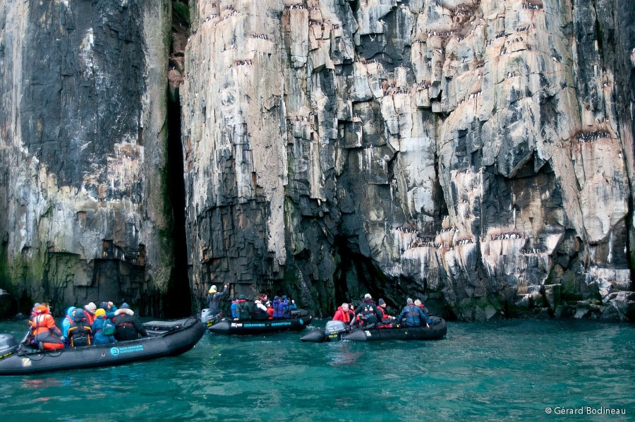 Hinlopen Strait: Alkefjellet & Torellneset