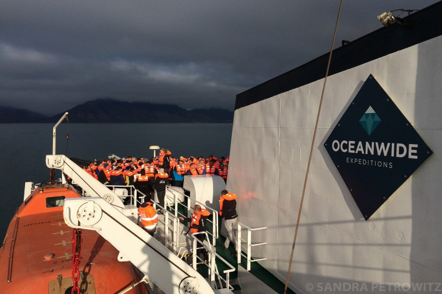 Embarkation in Longyearbyen