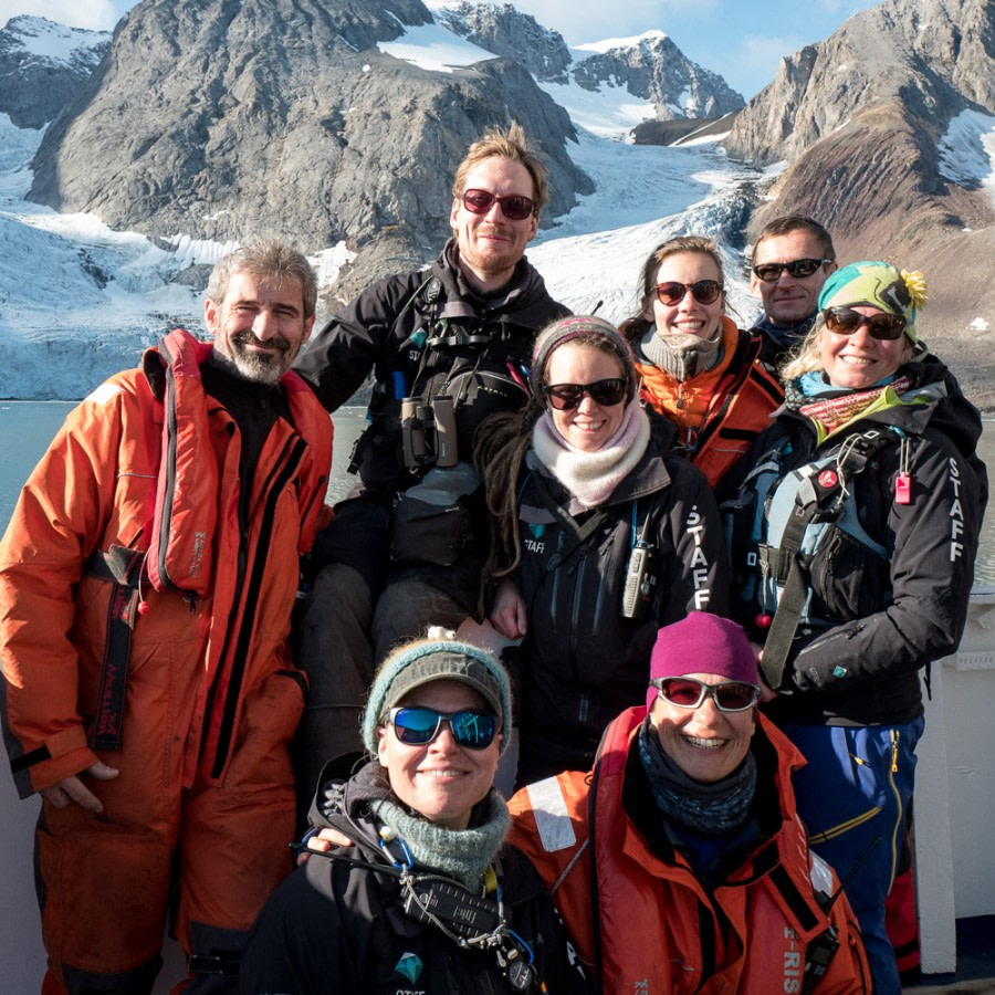 Disembarkation in Longyearbyen