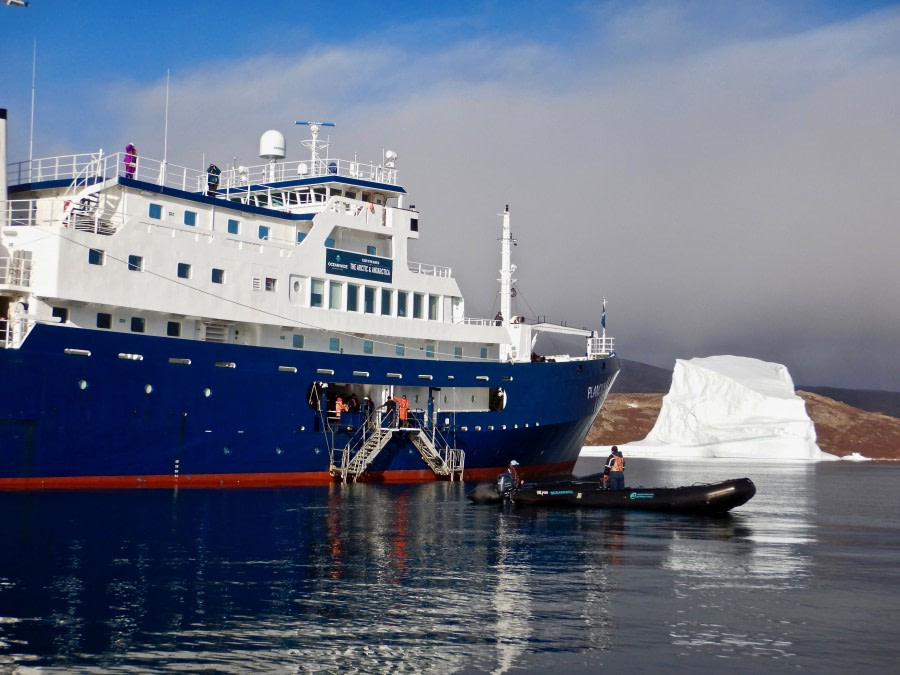 Disembarkation in Akureyri