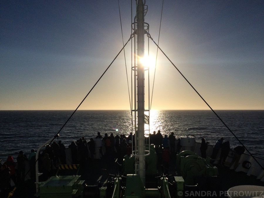 At Sea towards the Falkland Islands