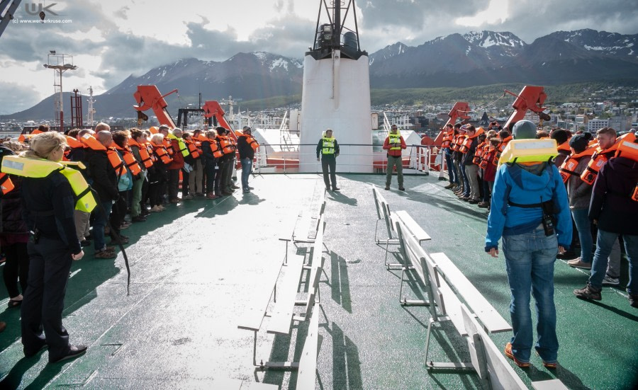 Embarkation, Ushuaia