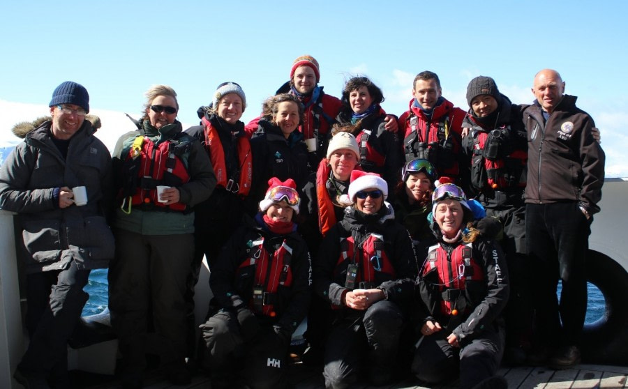 Disembarkation in Ushuaia, Argentina