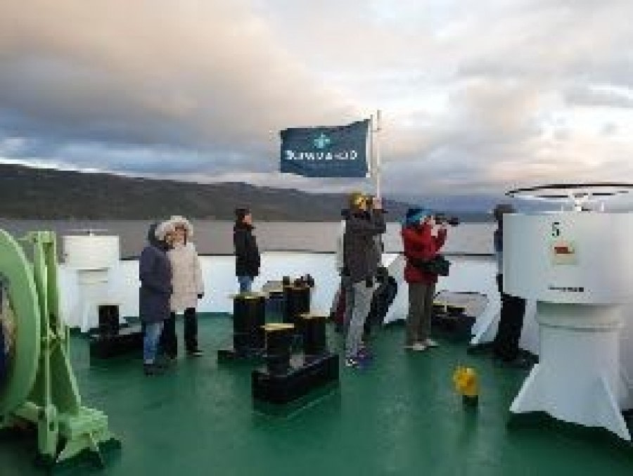 At Sea towards the Falkland Islands