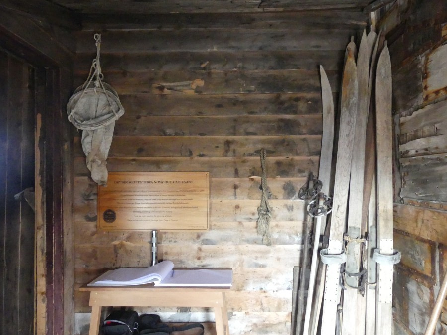 OTL27-20, Entrance porch, Cape Evans hut, Victoria Salem -Oceanwide Expeditions.JPG