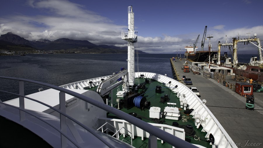 Embarkation, Ushuaia