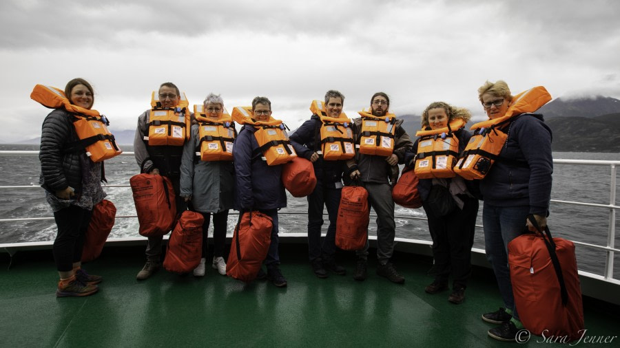 Embarkation, Ushuaia