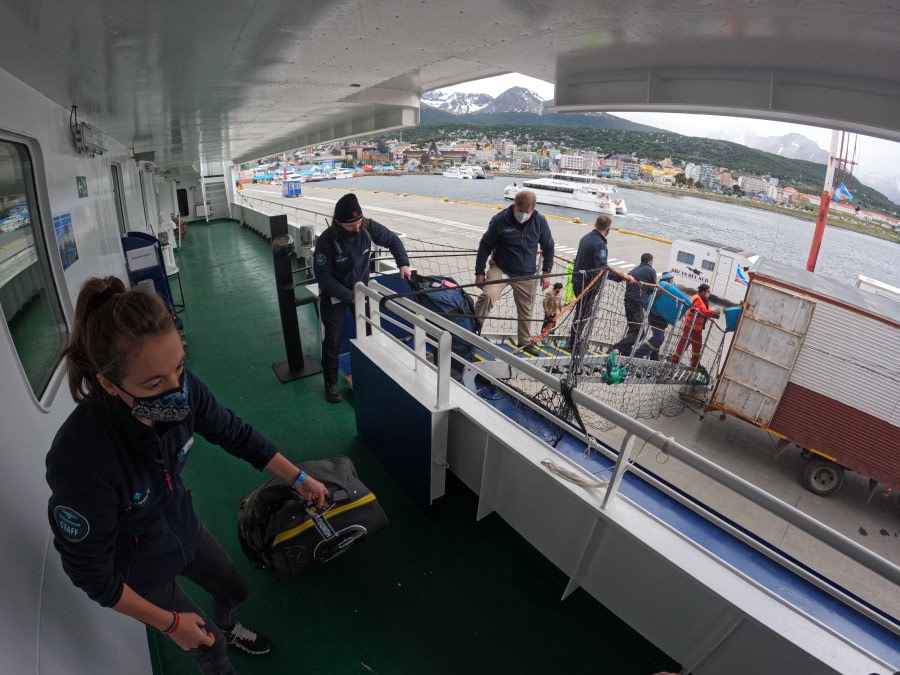 Embarkation, Ushuaia