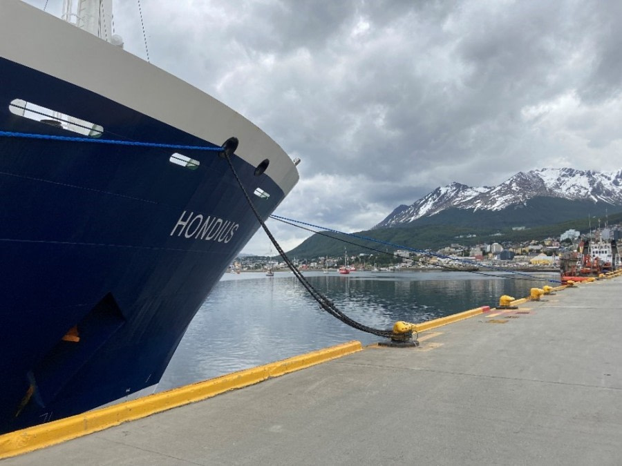 Disembarkation, Ushuaia