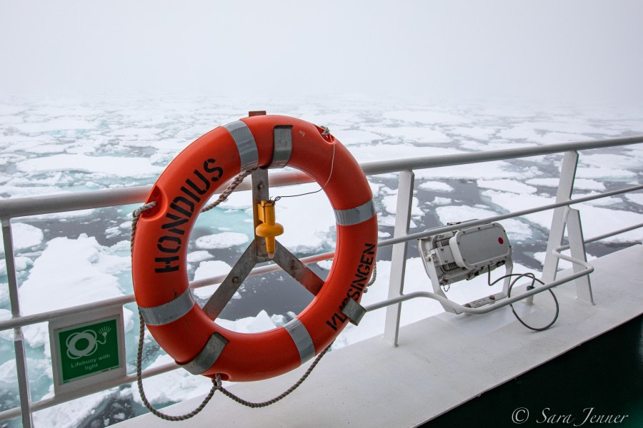 At sea, en route to Svalbard