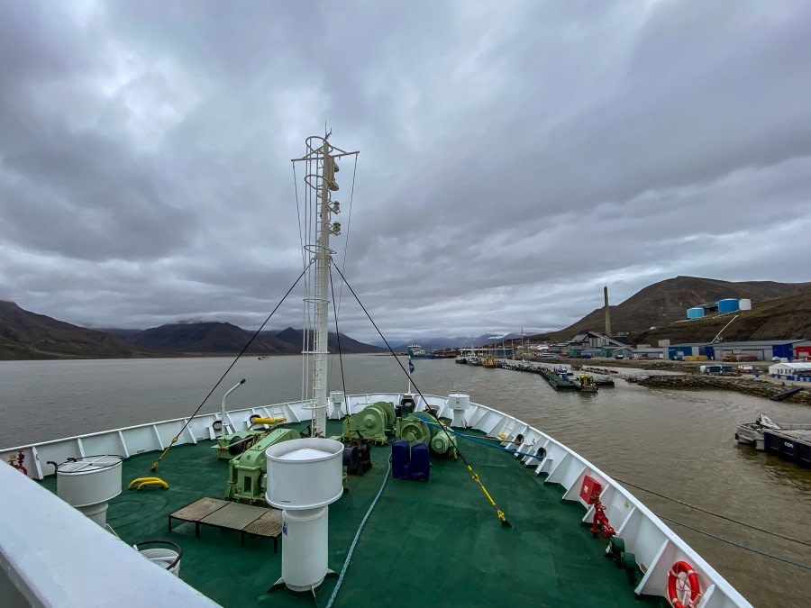 Disembarkation Longyearbyen