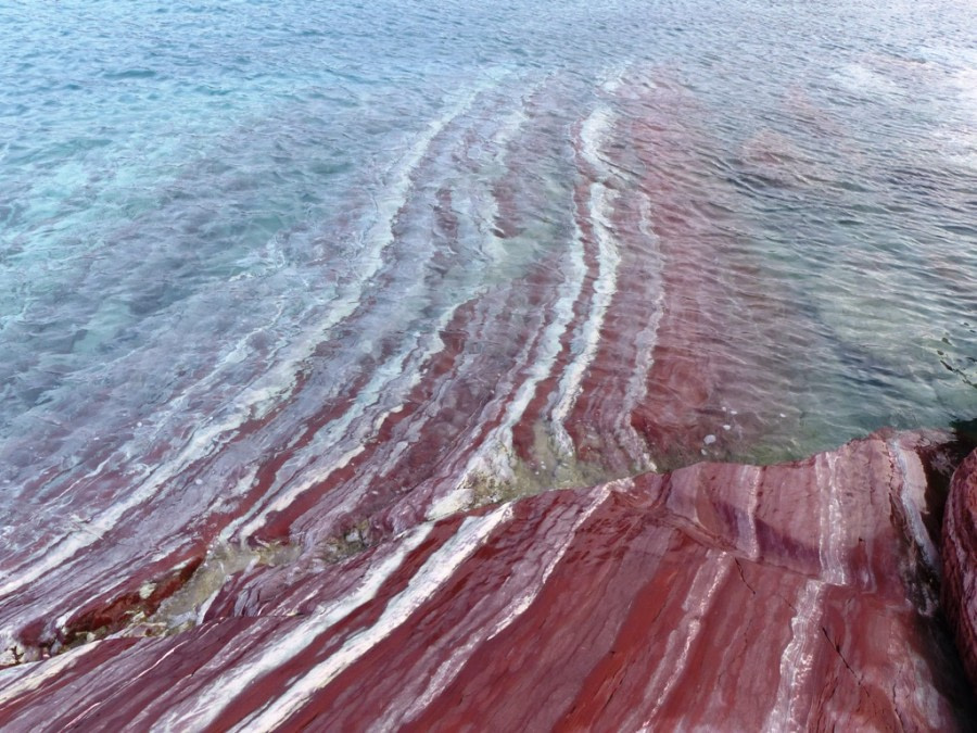 HDS10X22, Day 7, Day 7 striped rocks into sea © Unknown photographer - Oceanwide Expeditions.JPG