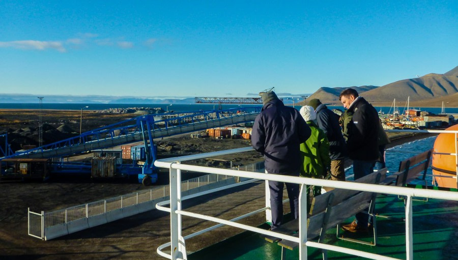 Longyearbyen: embarkation