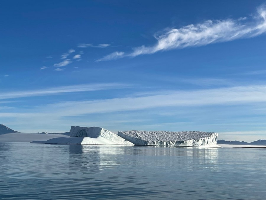 Antarctic Havn & sailing towards Scoresbysund