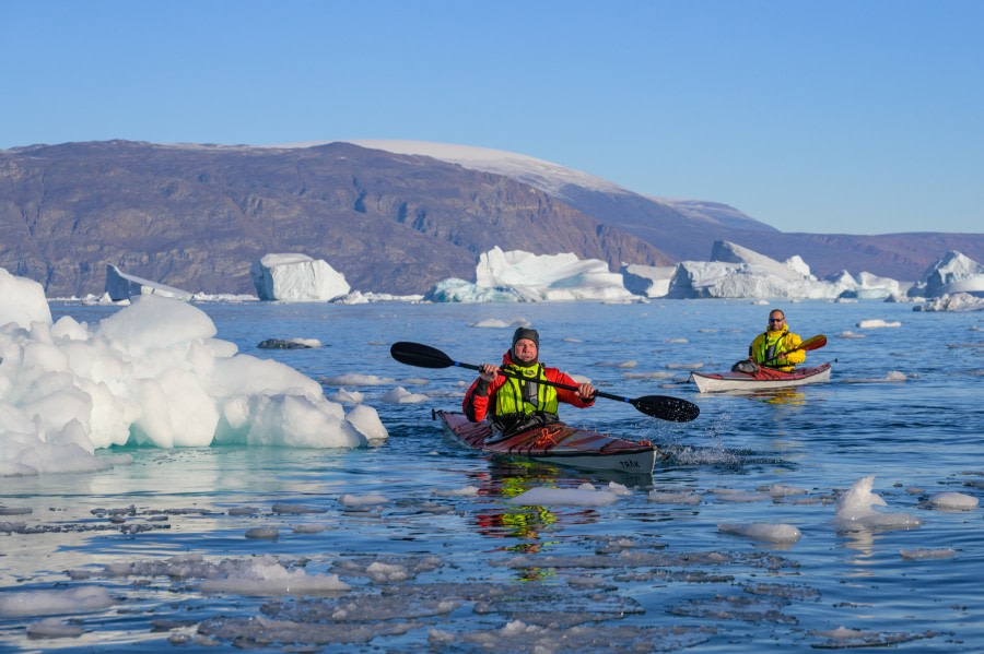 TRAK Kayaking, Scoresby Sund, Greenland © Folkert Lenz - Oceanwide Expeditions