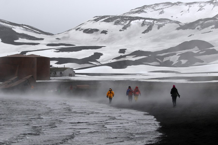 Deception Island & cruising South Shetland Islands