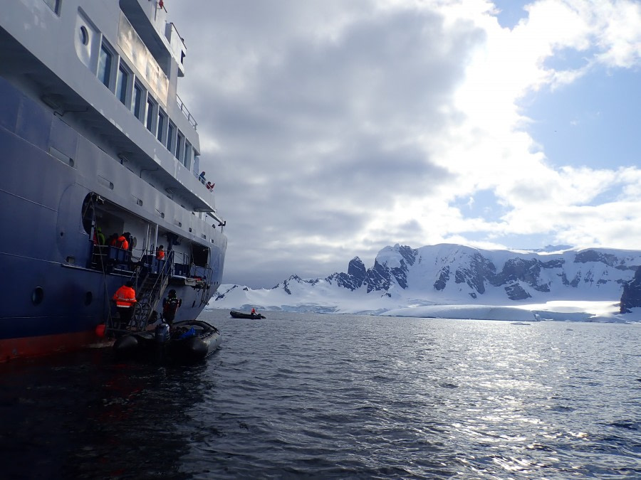 Landings at Orne Islands and Cuverville Islands and evening camping at Kerr Point on Rongé Island