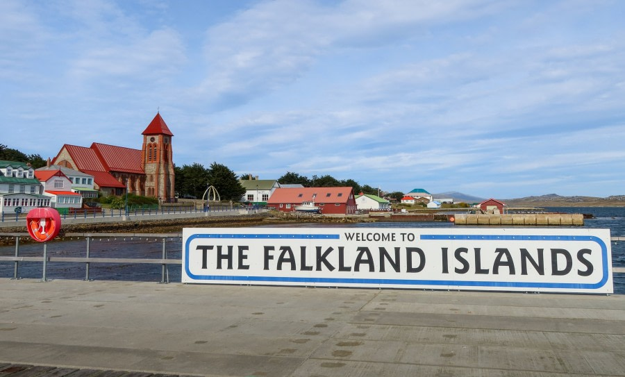 Stanley, Falklands & at sea