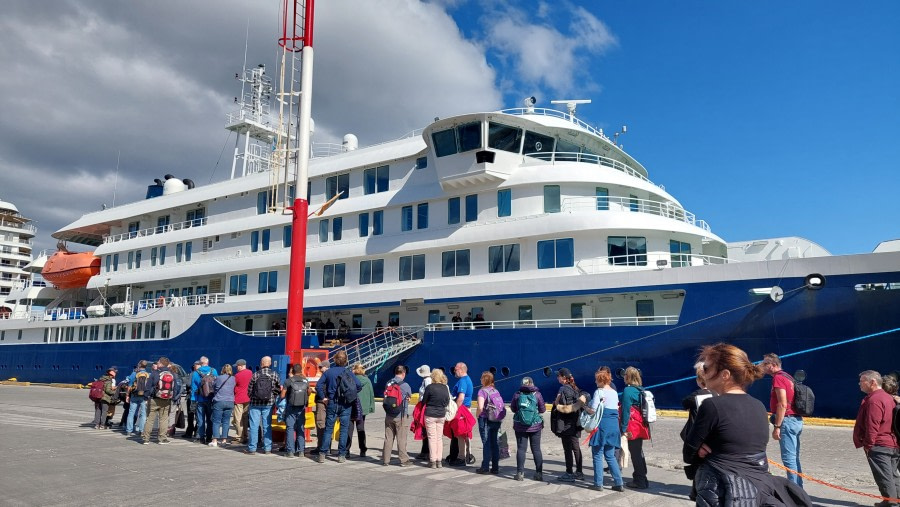 Ushuaia, Embarkation Day