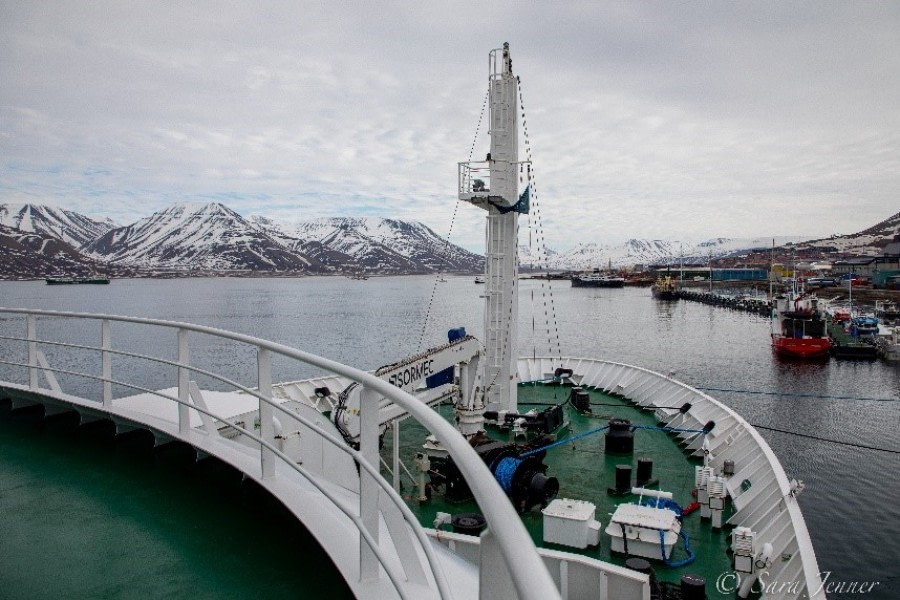 Longyearbyen, embarkation day