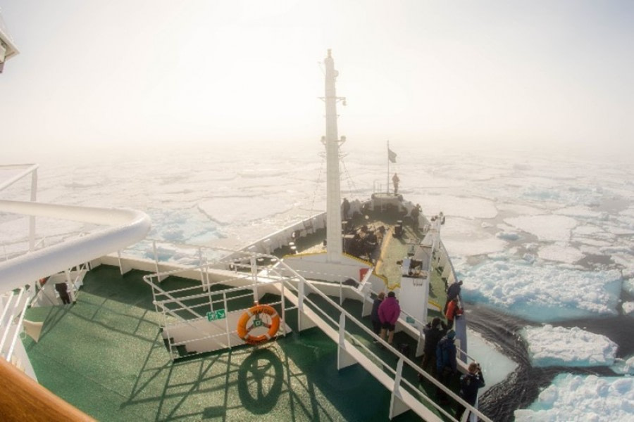 A day in the Arctic pack ice