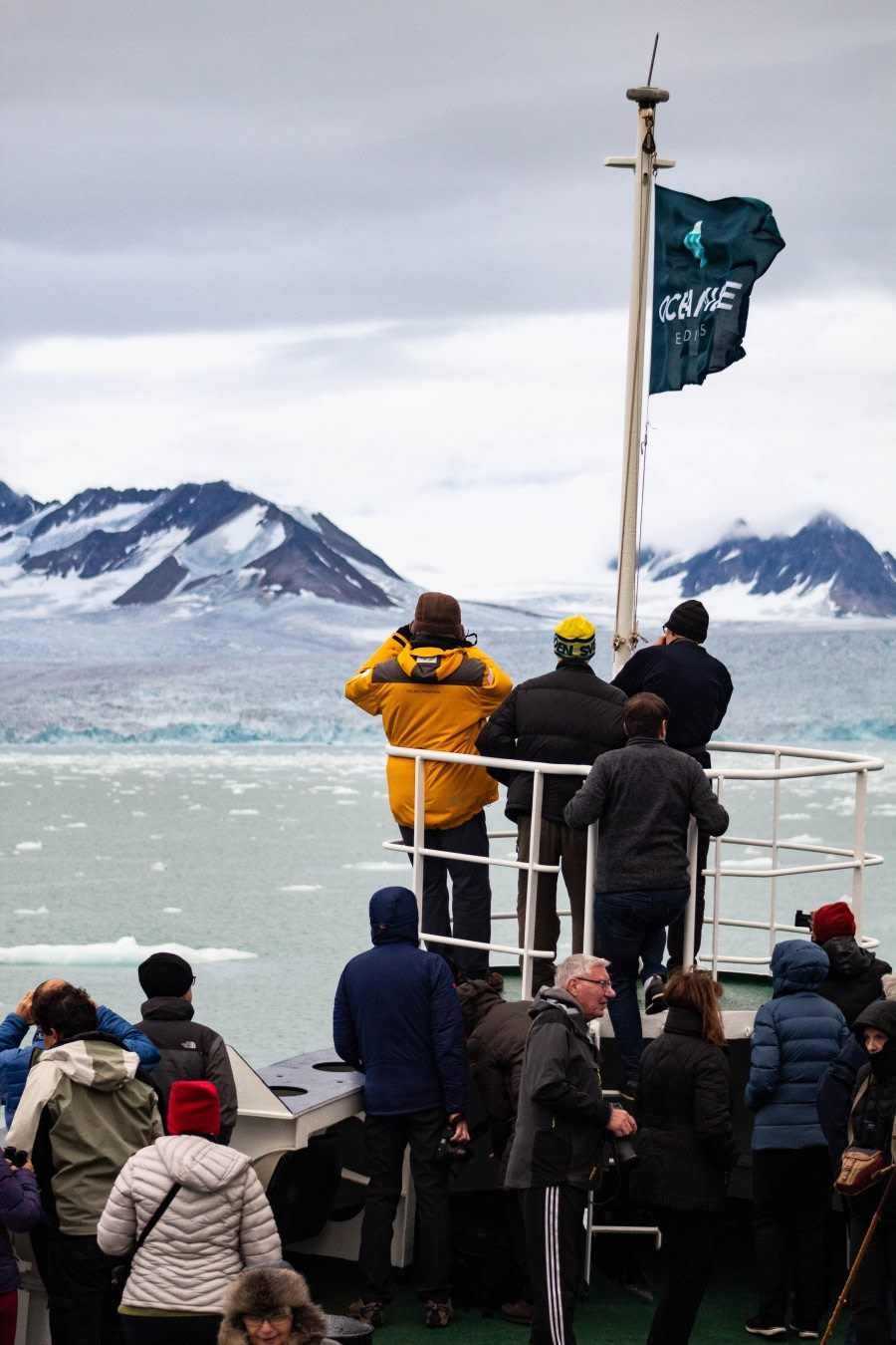 PLA11-23, Day 3, Oceanwide Expeditions flag © Unknown photographer - Oceanwide Expeditions.jpg