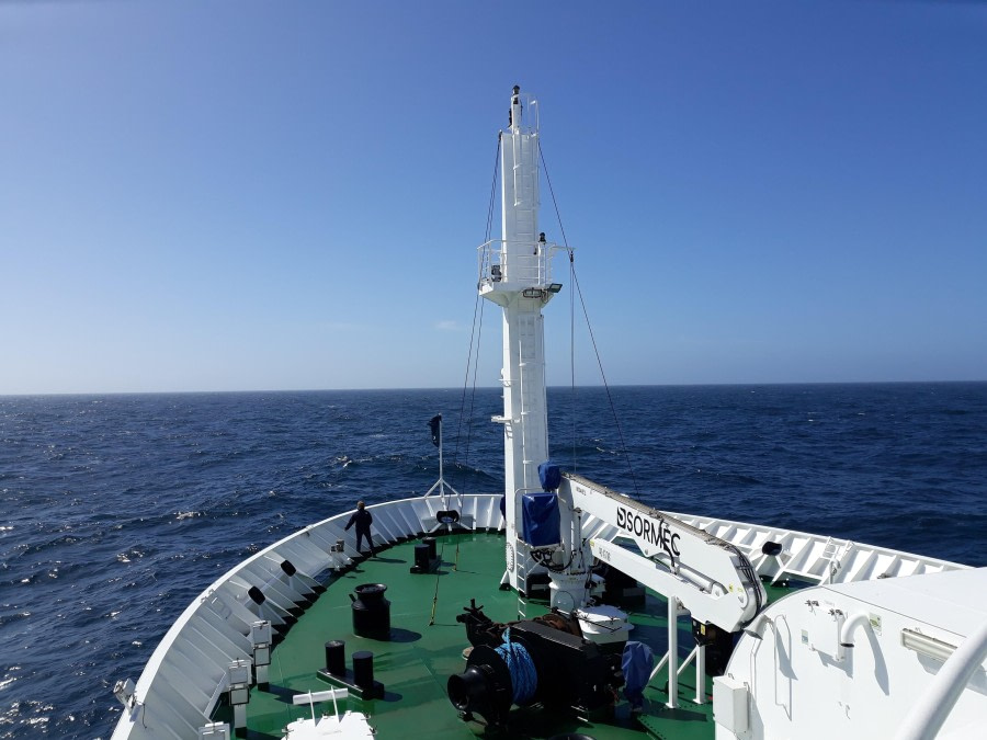 At sea, Sailing towards Ushuaia