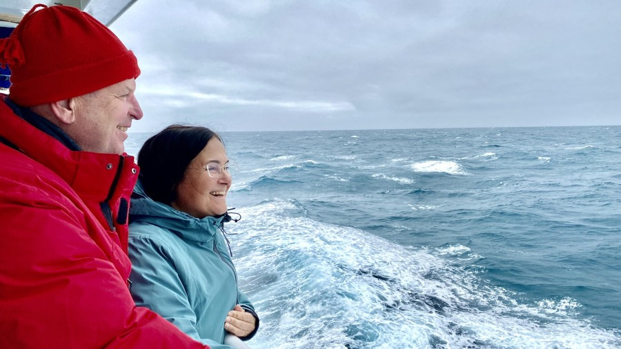 At Sea, Sailing towards South Georgia