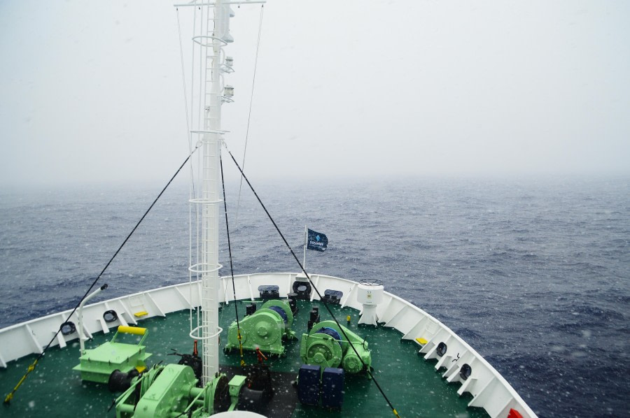 At sea, sailing towards Ushuaia