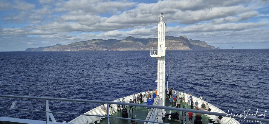 Arrival at St Helena