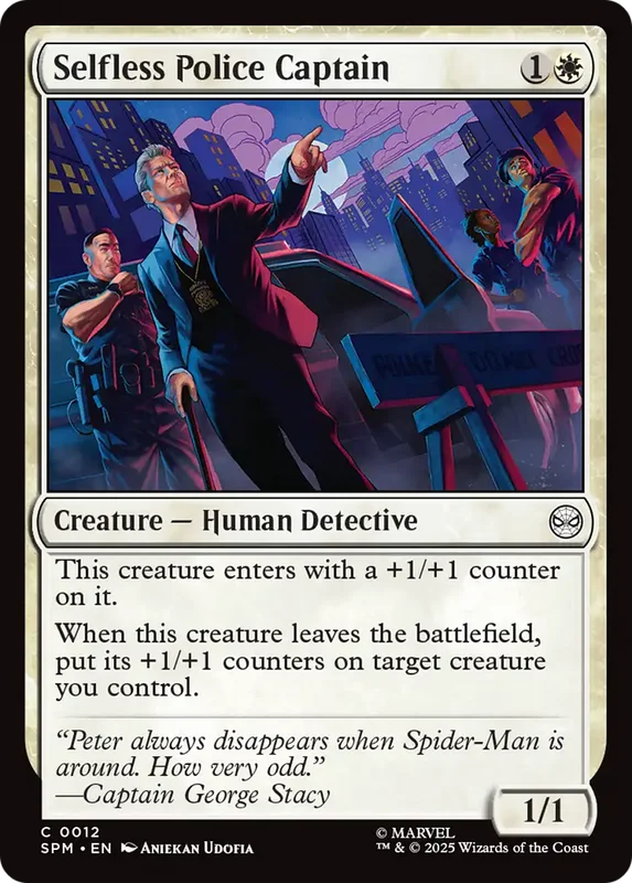 Selfless Police Captain