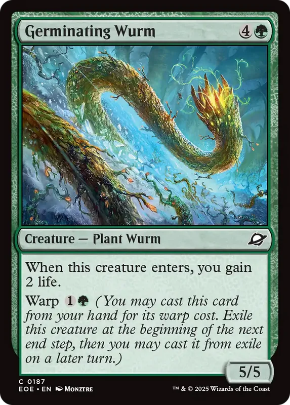 Germinating Wurm