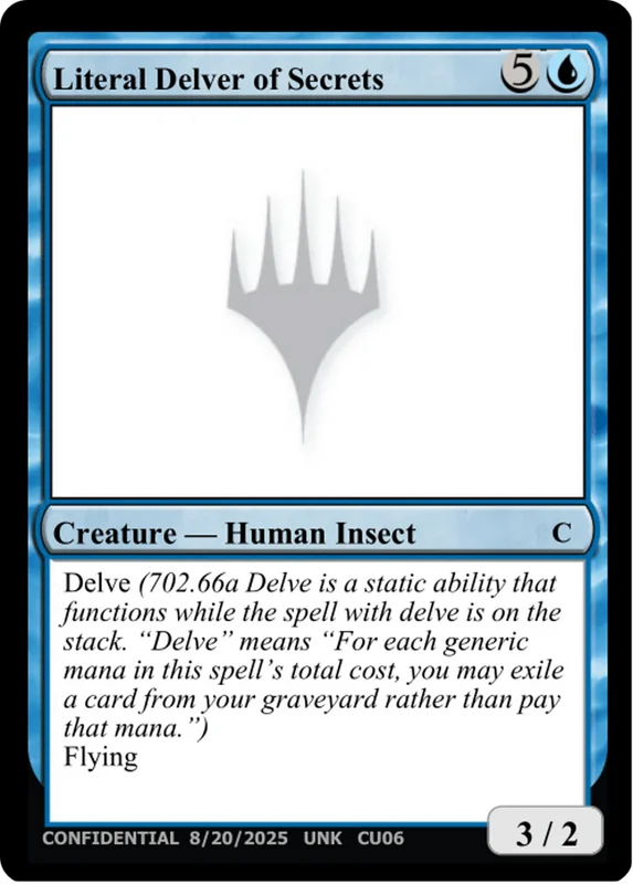 Literal Delver of Secrets