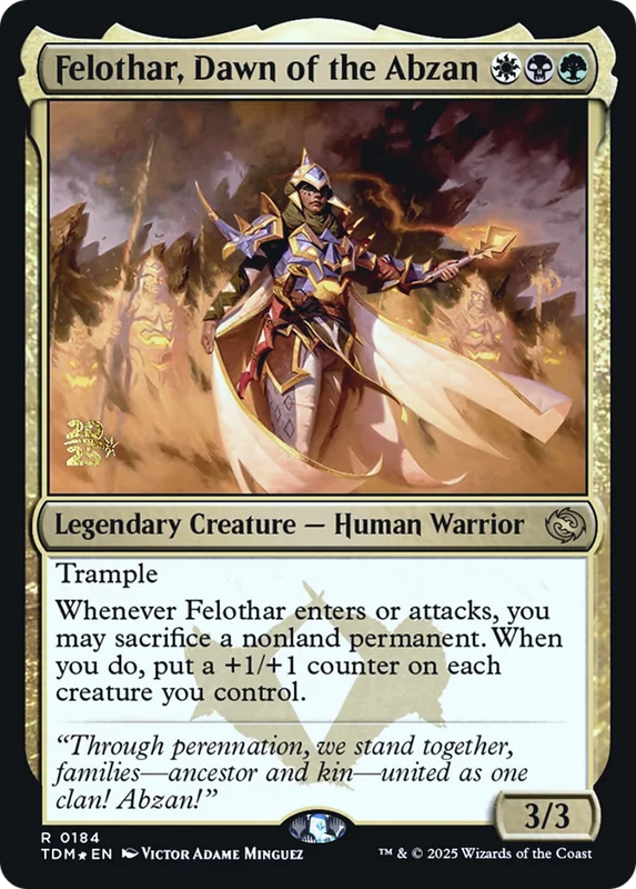 Felothar, Dawn of the Abzan