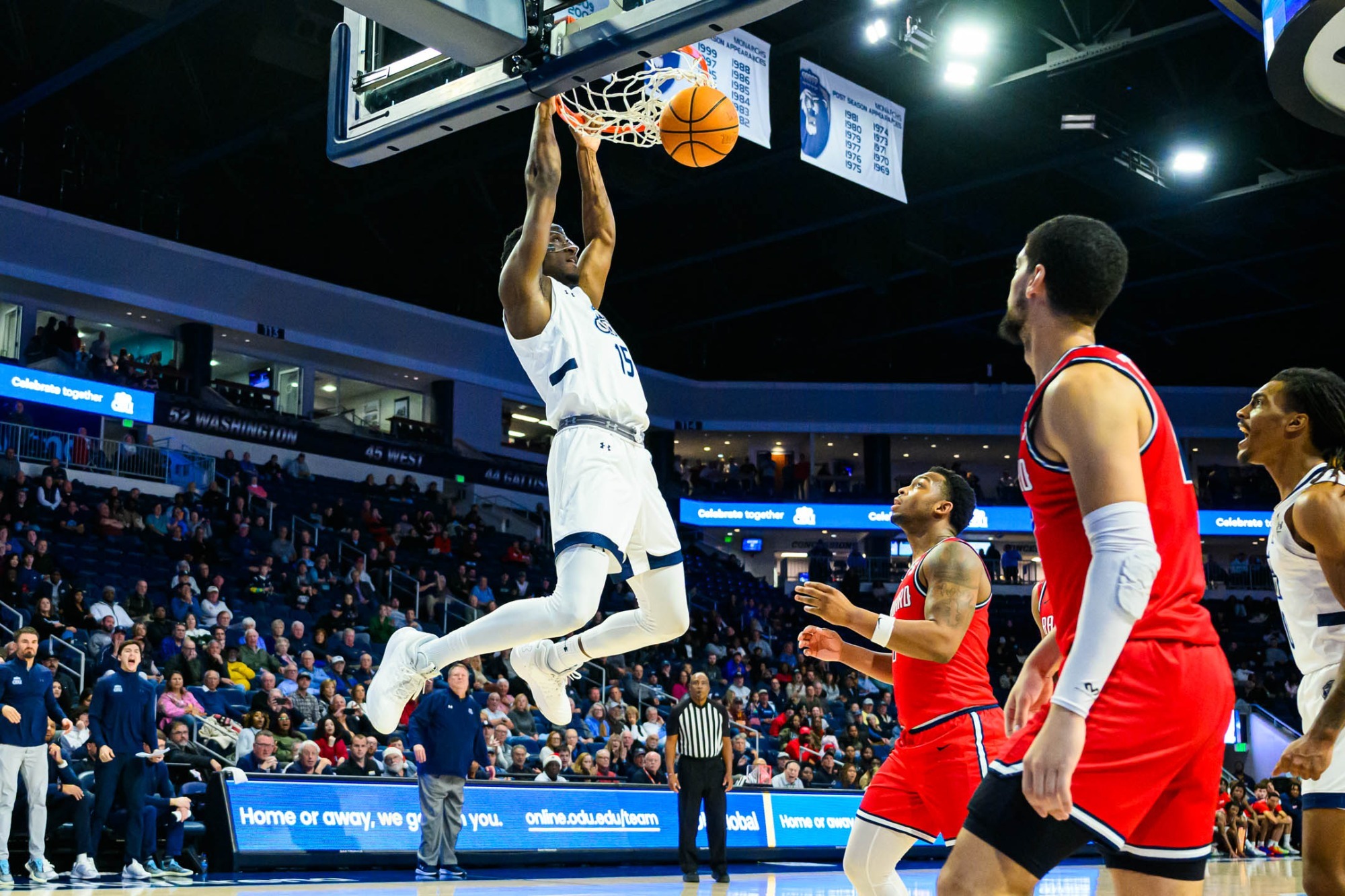 Chaunce Jenkins Scores 20 Points As ODU Men's Basketball Holds off