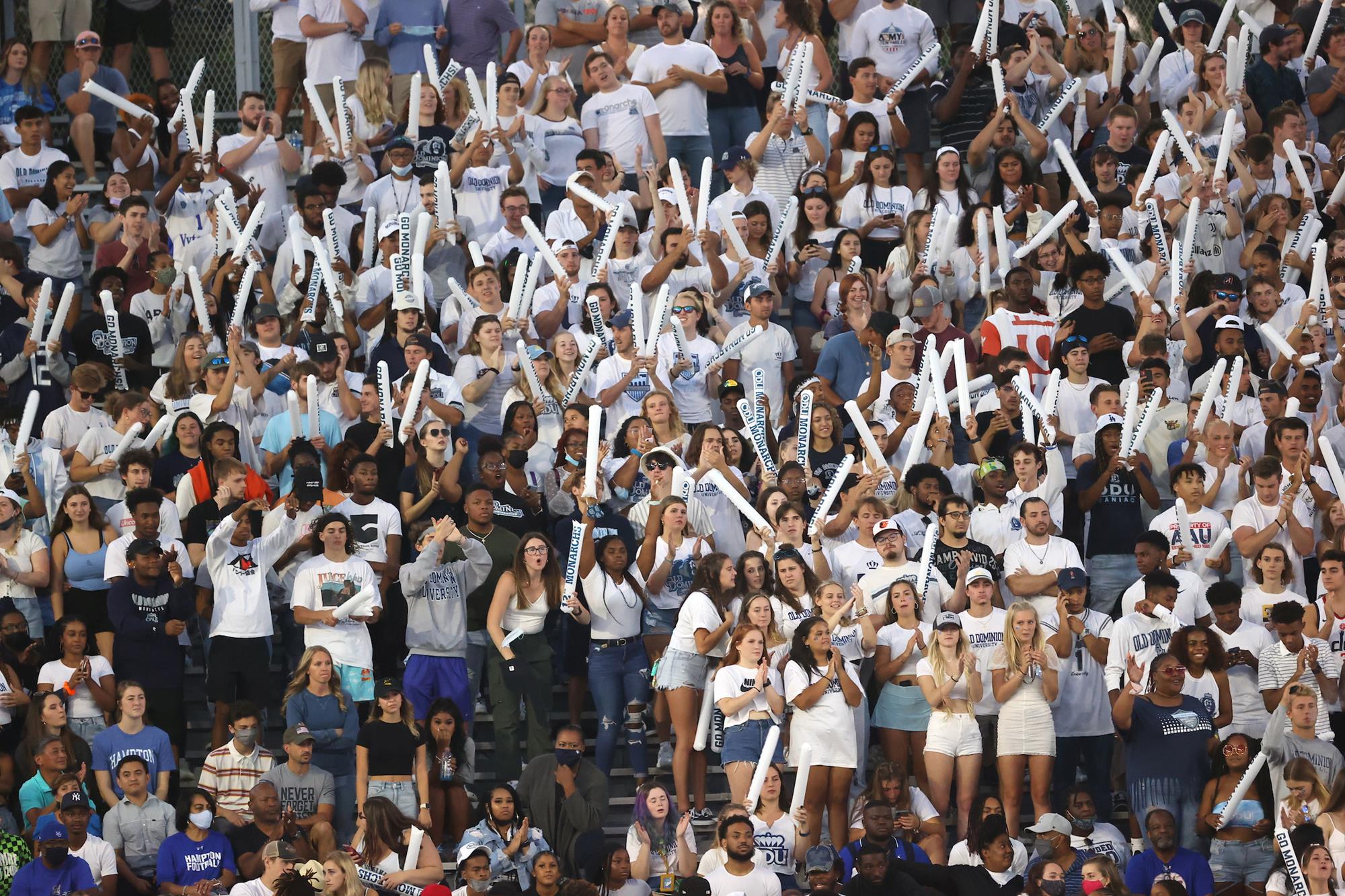 ODU students Hampton opener 2021