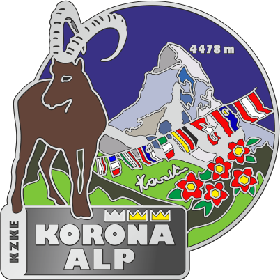 Korona Alp I: stopień srebrny