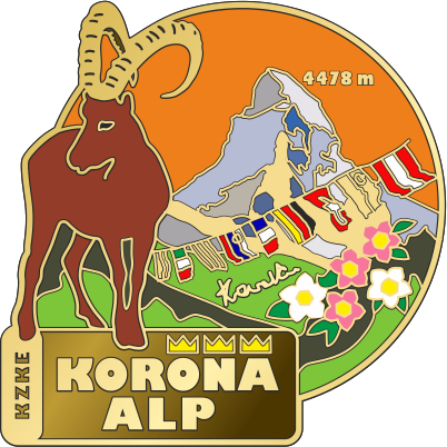 Korona Alp II: stopień mały złoty