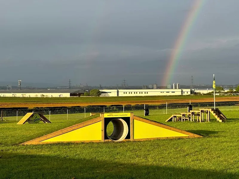 Unleash the Dogs - Hillington Dog Fields secure private dog field in PA3 4JB