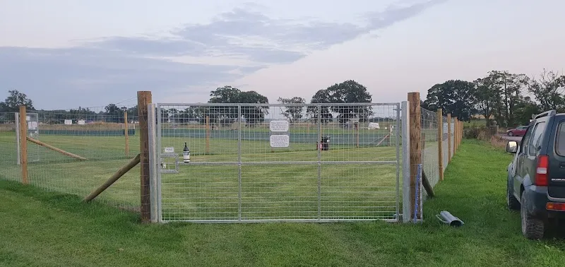 The Scurry secure private dog field in Tayside, DD3 0QN
