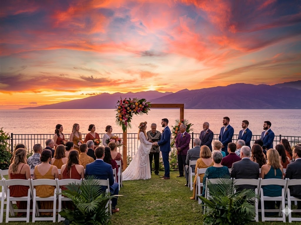 David's Bridal Wedding Maui, Hawaii