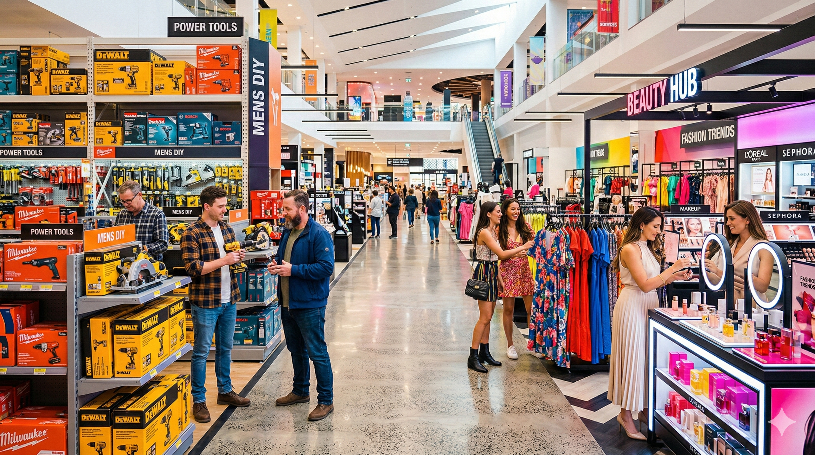 When Opposite Aisles Meet